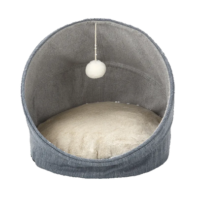 Cozy Cotton Cat Sleeping Bag – Enclosed Pet Bed