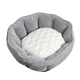 Shell-Shaped Pet Bed for Cozy Comfort and Relaxation