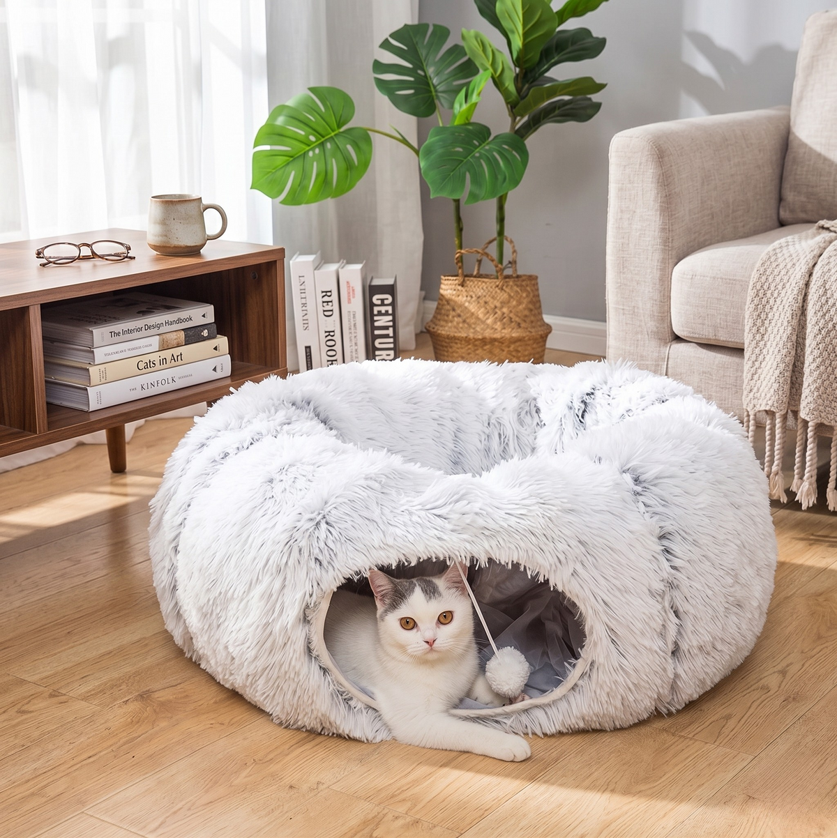 Cat cave beds