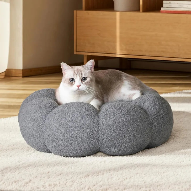 Cozy Calming Pet Bed for Indoor Pets