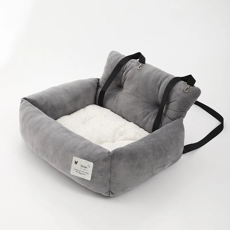 Universal Pet Car Bed – Comfortable and Secure Travel Bed for Cats and Dogs