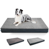 Waterproof Orthopedic Dog Bed for Extra Large Dogs Dark Gray