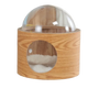 Cozy Clear Dome Pet Bed for Cats and Dogs