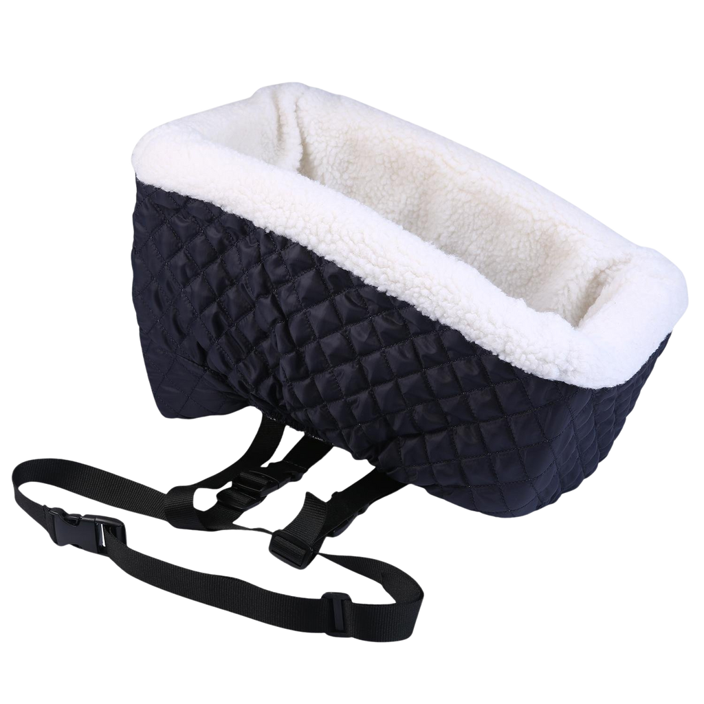 Car Pet Basket Bed with Soft Cushion for Dogs