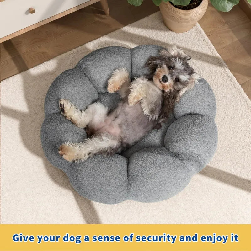 Cozy Calming Pet Bed for Indoor Pets