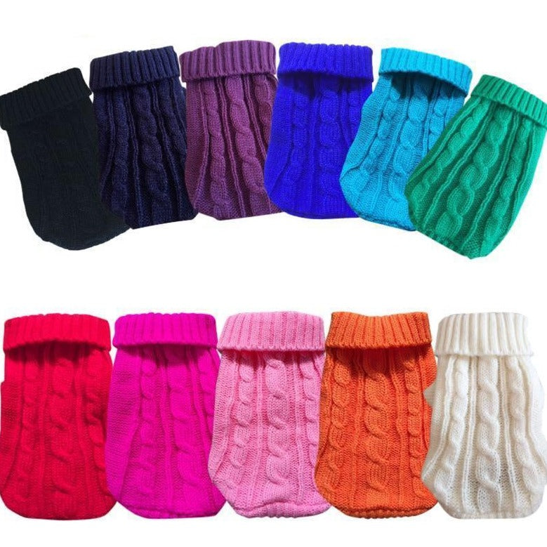 Cozy Knit Pet Sweater