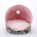 Cozy Cotton Cat Sleeping Bag – Enclosed Pet Bed