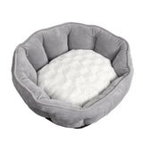 Shell-Shaped Pet Bed for Cozy Comfort and Relaxation