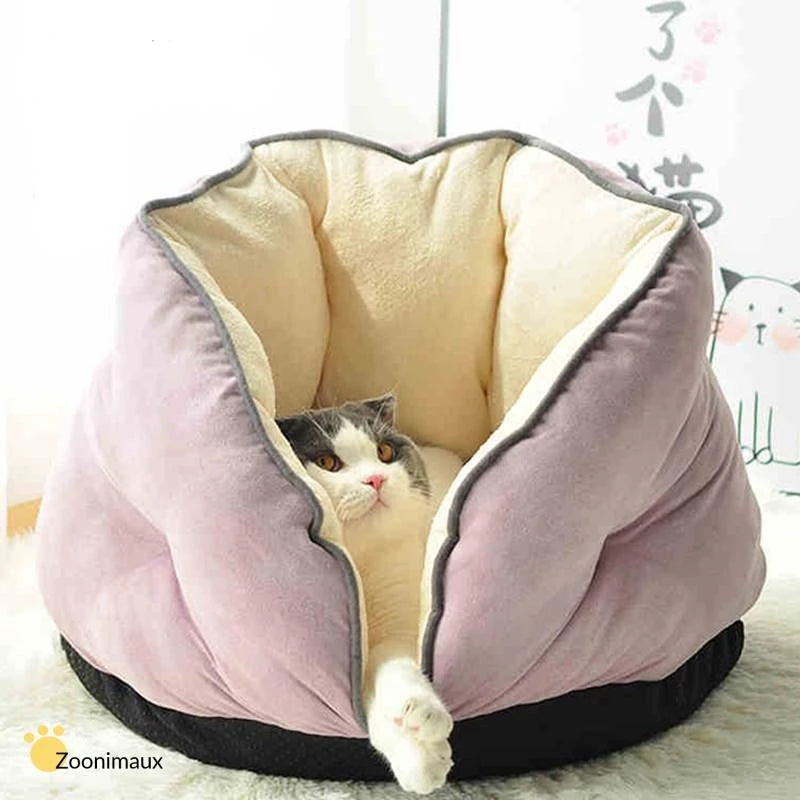 Soft Cat & Dog Pet Bed for Rest and Sleep